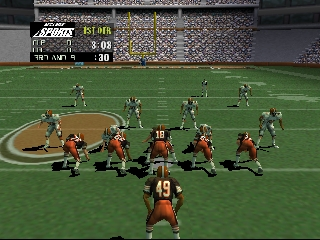 NFL Quarterback Club 99 (USA) In game screenshot